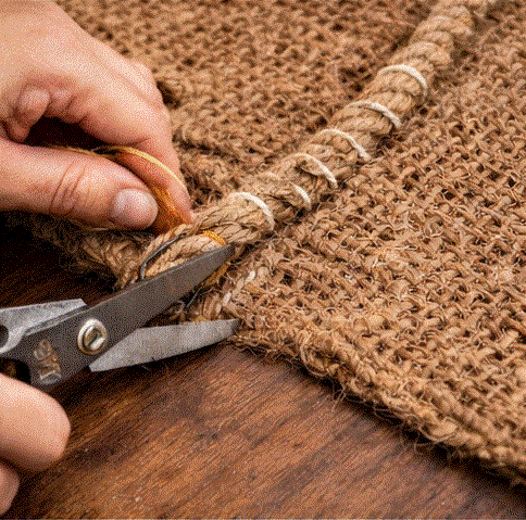 Comment couper une voile d'ombrage en fibre de coco : guide étape par étape