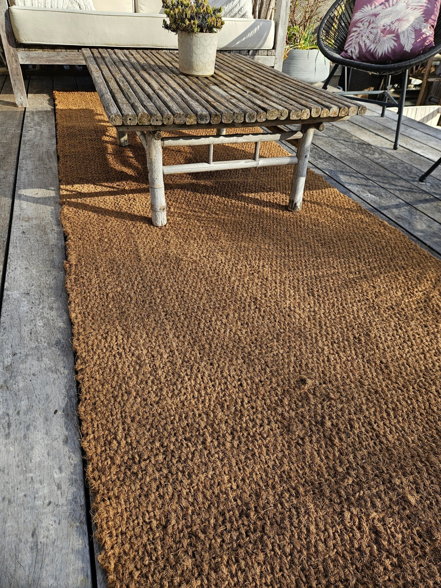 Tapis en fibre de coco 1x3m - Tiens - toi à l'ombre !!!