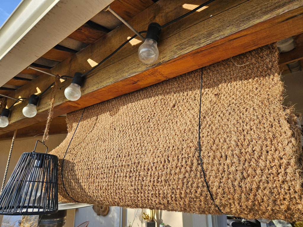 Rideau en fibre de Coco 1m x 2,40m - Tiens - toi à l'ombre !!!