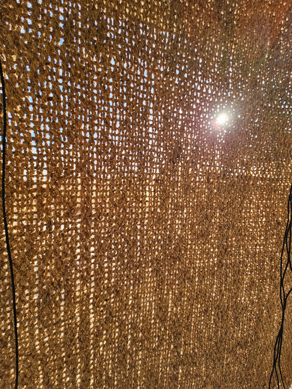Rideau en fibre de Coco 1m x 2,40m - Tiens - toi à l'ombre !!!