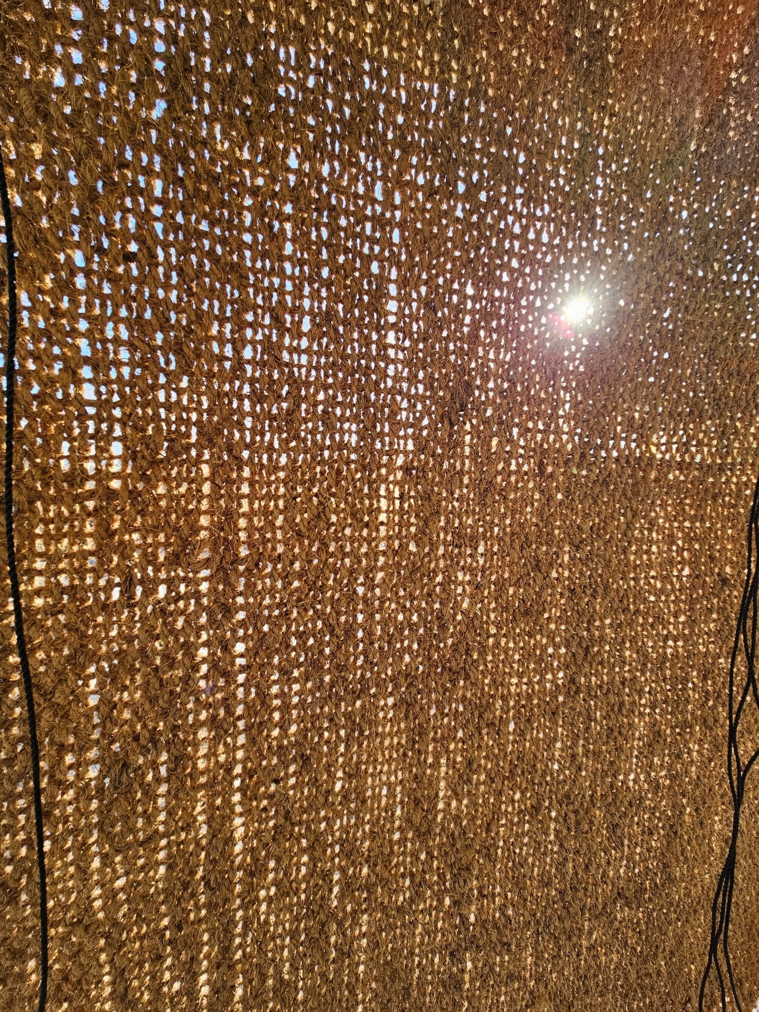 Rideau en fibre de Coco 1m x 2,40m - Tiens - toi à l'ombre !!!