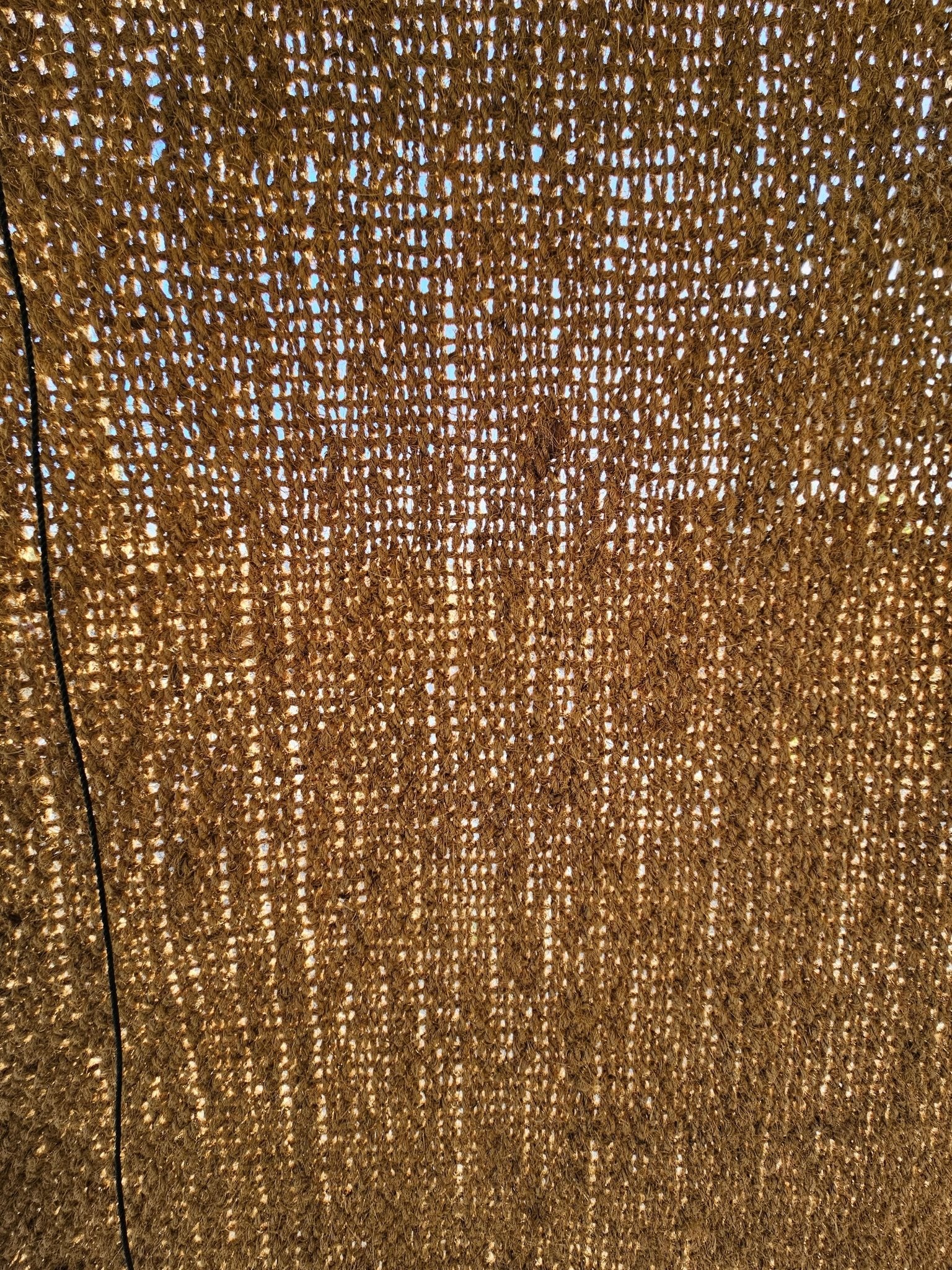 Rideau en fibre de Coco 1m x 2,40m - Tiens - toi à l'ombre !!!