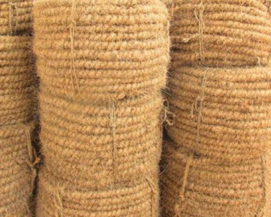 corde en fibre de coco 16/18mm 25m naturelle pour installation voile d'ombrage