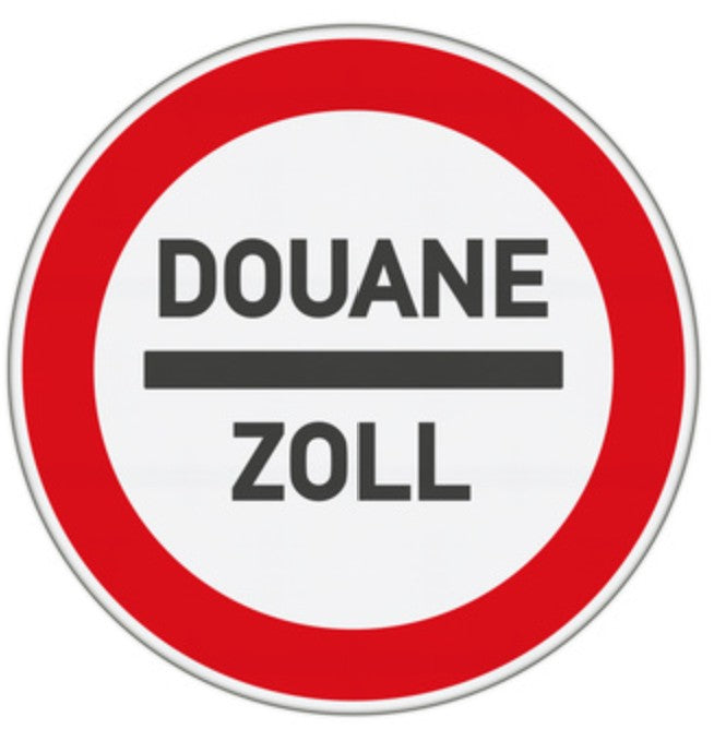 Frais de douane - Suisse