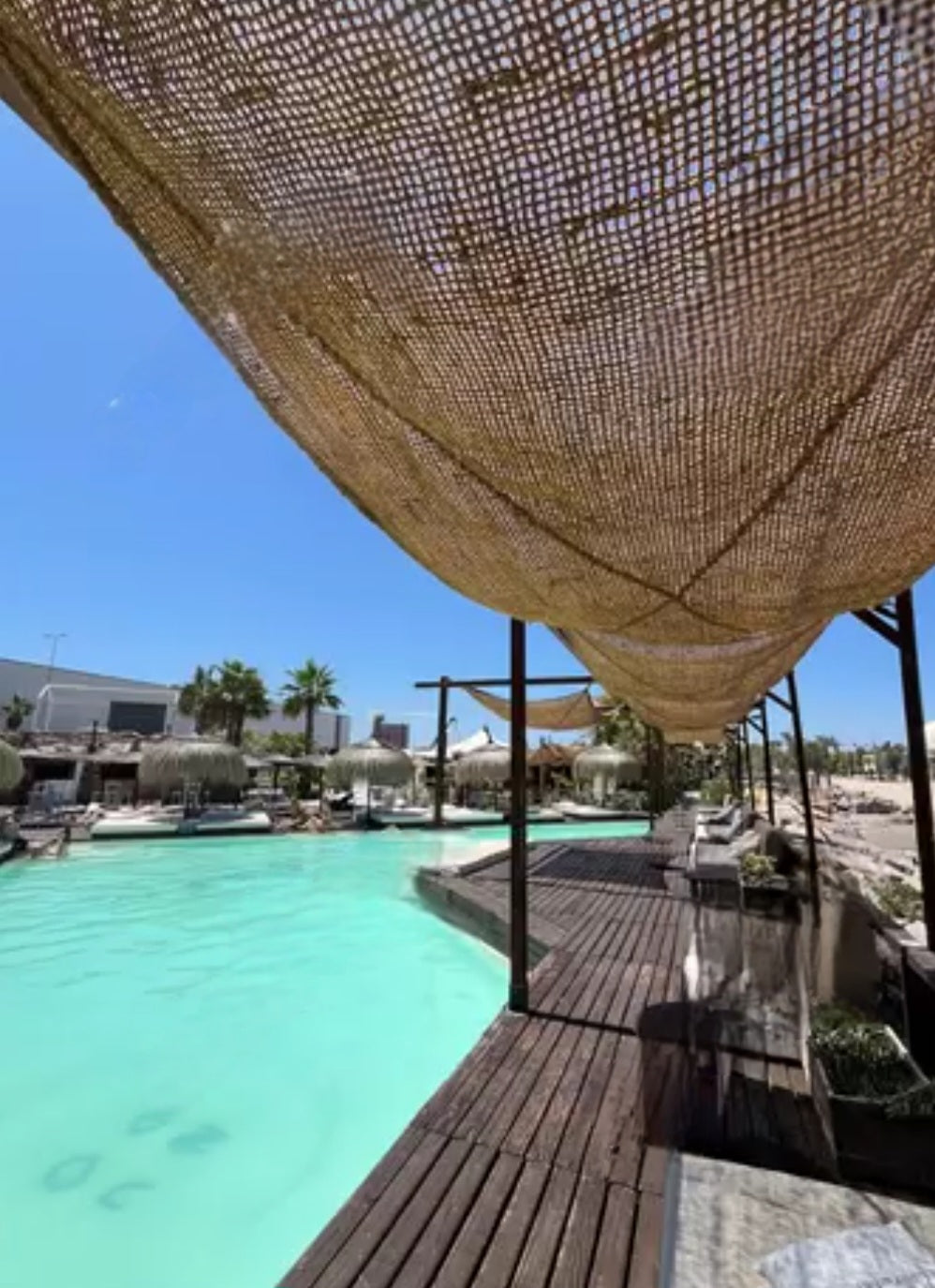 Voile d'ombrage 3x4m fibre de coco naturelle suspendue terrasse méditerranéenne
