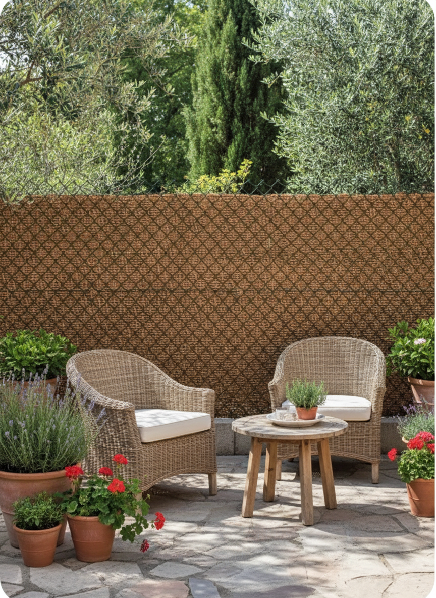 Brise-vue 2x3m jardin patio intimité