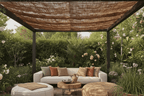 Voile d'ombrage Pergola en Fibre de Coco 3x3m - Tiens - toi à l'ombre !!!