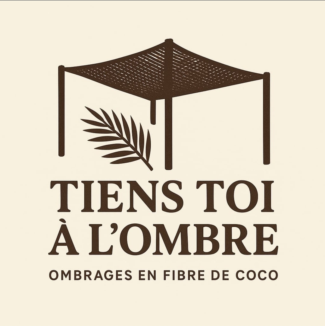 Carte cadeau Tiens-toi à l'ombre produits écologiques fibre de coco
