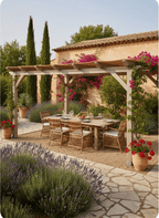Voile d'ombrage Pergola en Fibre de Coco 3x3m - Tiens - toi à l'ombre !!!