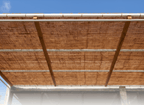 Voile d'ombrage Pergola en Fibre de Coco 3x3m - Tiens - toi à l'ombre !!!